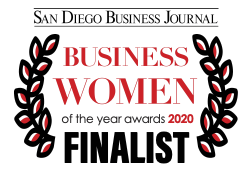 San Diego Business Journal Business Women of the year 2020 Finalist